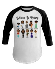 Black History  Baseball Tee tile