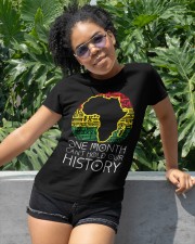 One Month Cant Hold Our History Pan African Black History Classic T-Shirt apparel-classic-tshirt-lifestyle-front-232