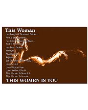 This Woman Is You Horizontal Poster tile
