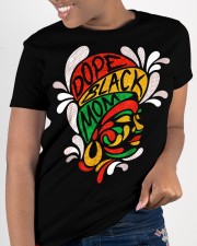 Dope Black Mother. I'm Black History! Dope Black Mom T-Shirt Ladies T-Shirt apparel-ladies-t-shirt-lifestyle-front-26