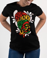 Dope Black Mother. I'm Black History! Dope Black Mom T-Shirt Ladies T-Shirt apparel-ladies-t-shirt-lifestyle-front-28