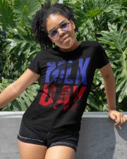 MLK Martin Luther King Peace Equality Work Resist Change Classic T-Shirt apparel-classic-tshirt-lifestyle-front-232
