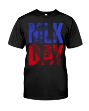 MLK Martin Luther King Peace Equality Work Resist Change Premium Fit Mens Tee tile