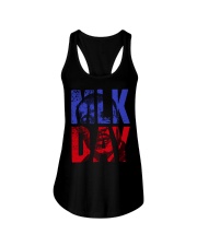 MLK Martin Luther King Peace Equality Work Resist Change Ladies Flowy Tank tile