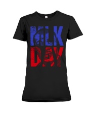 MLK Martin Luther King Peace Equality Work Resist Change Premium Fit Ladies Tee tile