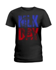 MLK Martin Luther King Peace Equality Work Resist Change Ladies T-Shirt tile