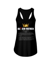 Black Father Ladies Flowy Tank tile