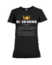 Black Father Premium Fit Ladies Tee tile