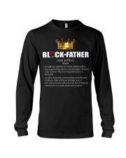 Black Father Long Sleeve Tee tile