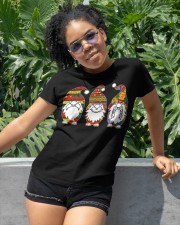 Cute Three African Gnomes Proud Melanin Black History Month Classic T-Shirt apparel-classic-tshirt-lifestyle-front-232