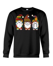 Cute Three African Gnomes Proud Melanin Black History Month Crewneck Sweatshirt tile