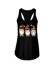 Cute Three African Gnomes Proud Melanin Black History Month Ladies Flowy Tank tile