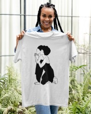 Black Mother And Daughter Bless Ladies T-Shirt Classic T-Shirt apparel-classic-tshirt-lifestyle-front-131