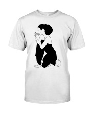 Black Mother And Daughter Bless Ladies T-Shirt Classic T-Shirt front