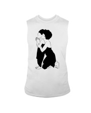 Black Mother And Daughter Bless Ladies T-Shirt Sleeveless Tee tile