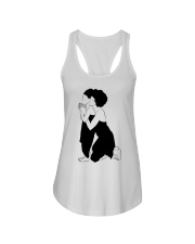 Black Mother And Daughter Bless Ladies T-Shirt Ladies Flowy Tank tile