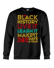 Black History Tshirt Crewneck Sweatshirt tile