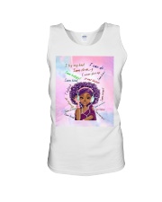 Black Girl Unisex Tank tile