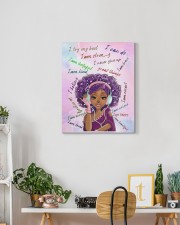Black Girl 16x20 Gallery Wrapped Canvas Prints aos-canvas-pgw-16x20-lifestyle-front-03