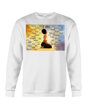 Black Girl With Yoga JUJ Version 3 Crewneck Sweatshirt tile
