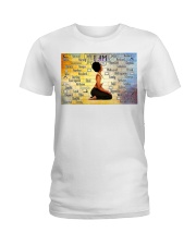 Black Girl With Yoga JUJ Version 3 Ladies T-Shirt tile