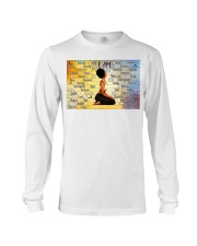 Black Girl With Yoga JUJ Version 3 Long Sleeve Tee tile