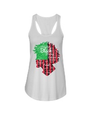 Black King Ladies Flowy Tank tile