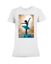 African American Woman Dancer Premium Fit Ladies Tee tile