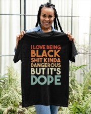 I Love Being Black Classic T-Shirt apparel-classic-tshirt-lifestyle-front-131