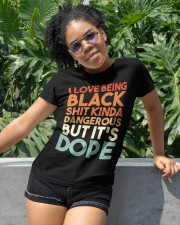 I Love Being Black Classic T-Shirt apparel-classic-tshirt-lifestyle-front-232