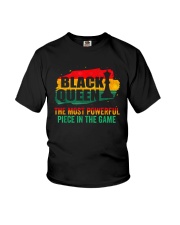 Black Queen The Most Powerful Piece In The Game T-Shirt Youth T-Shirt tile