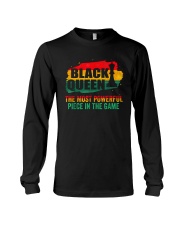 Black Queen The Most Powerful Piece In The Game T-Shirt Long Sleeve Tee tile