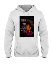 I Am Black Woman Hooded Sweatshirt tile