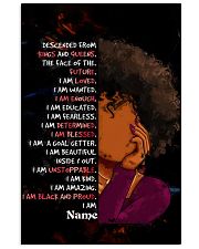 I Am Black Woman 16x24 Poster front