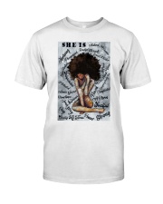 She Is Black Girl Premium Fit Mens Tee tile