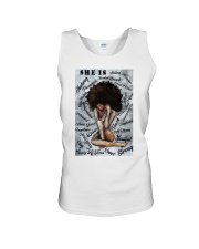 She Is Black Girl Unisex Tank tile
