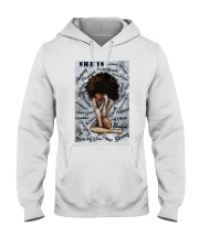 She Is Black Girl Hooded Sweatshirt tile