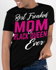 MOM BLACK QUEEN EVER To Mom Mother's Day Ladies T-Shirt Ladies T-Shirt apparel-ladies-t-shirt-lifestyle-front-26