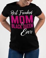 MOM BLACK QUEEN EVER To Mom Mother's Day Ladies T-Shirt Ladies T-Shirt apparel-ladies-t-shirt-lifestyle-front-28