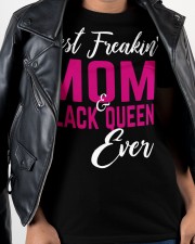 MOM BLACK QUEEN EVER To Mom Mother's Day Ladies T-Shirt Ladies T-Shirt apparel-ladies-t-shirt-lifestyle-front-30
