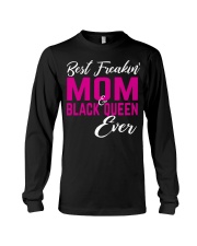 MOM BLACK QUEEN EVER To Mom Mother's Day Ladies T-Shirt Long Sleeve Tee tile