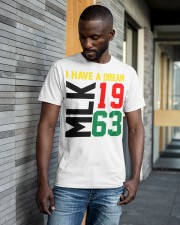 Martin Luther King Day I Have A Dream Black History MLK Day Classic T-Shirt apparel-classic-tshirt-lifestyle-front-41-b