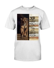 Lion God Say You Are Premium Fit Mens Tee tile