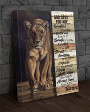 Lion God Say You Are 16x20 Gallery Wrapped Canvas Prints aos-canvas-pgw-16x20-lifestyle-front-11