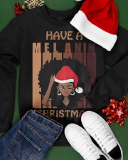 Melanin Christmas Crewneck Sweatshirt apparel-crewneck-sweatshirt-lifestyle-front-21