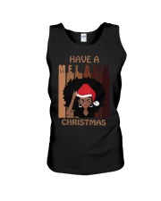 Melanin Christmas Unisex Tank tile