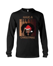 Melanin Christmas Long Sleeve Tee tile