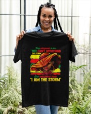 Proud Black African American Ladies Black History Month Classic T-Shirt apparel-classic-tshirt-lifestyle-front-131