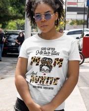 God Gifted Me Two Titles Mom And Auntie Classic T-Shirt Classic T-Shirt apparel-classic-tshirt-lifestyle-front-236