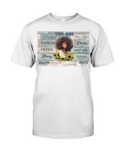 You Are Black Girl Classic T-Shirt tile
